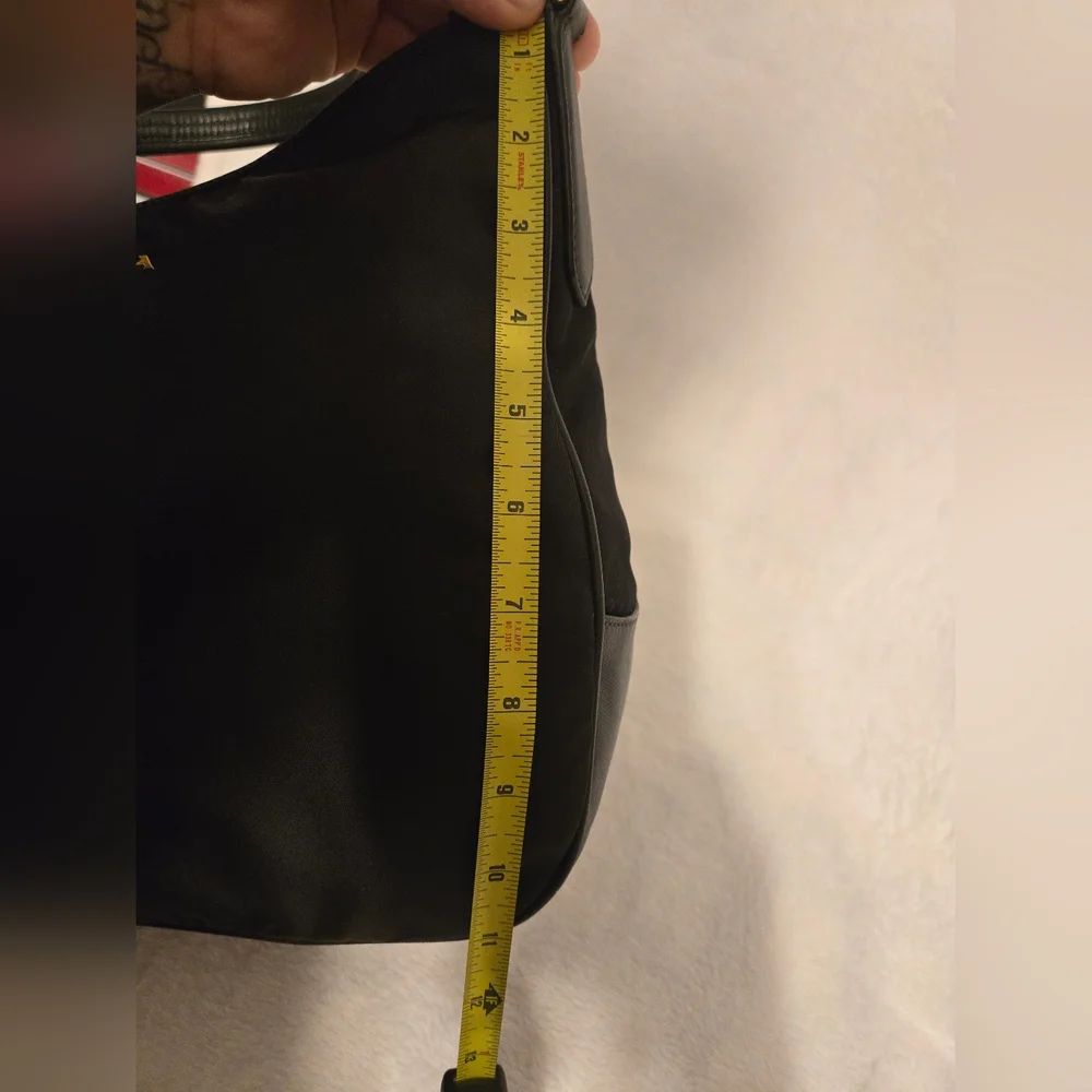 Prada Tessuto Nylon Black Shoulder Bag - Picture 6 of 11